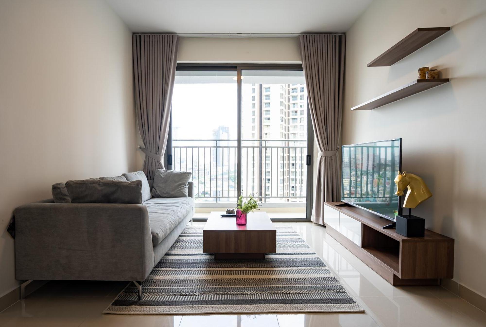 Central Business District Rivergate Apartment - Free Pickup & Pool Ho Chi Minh-staden Exteriör bild