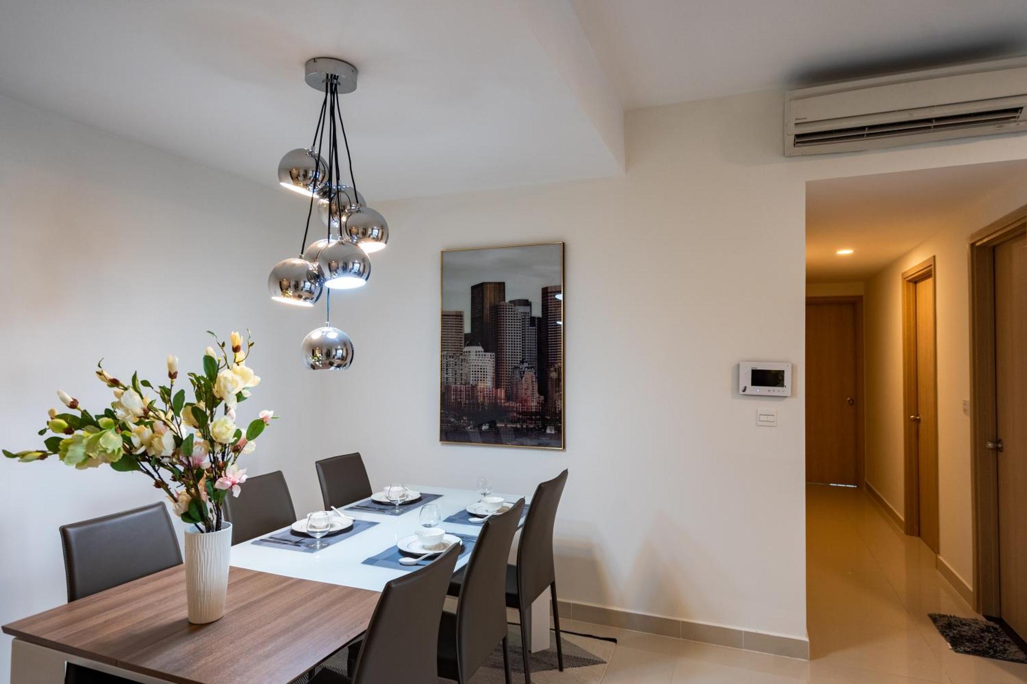 Central Business District Rivergate Apartment - Free Pickup & Pool Ho Chi Minh-staden Exteriör bild