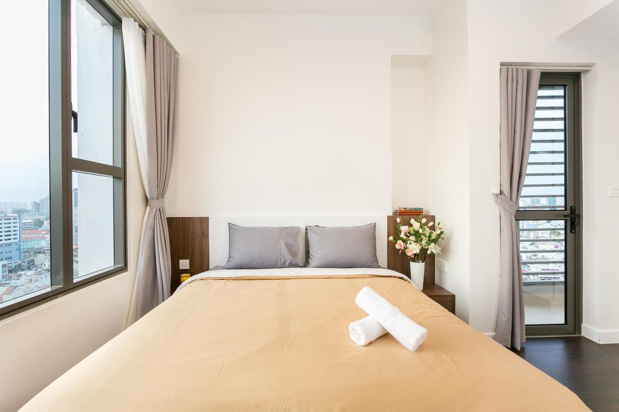 Central Business District Rivergate Apartment - Free Pickup & Pool Ho Chi Minh-staden Exteriör bild