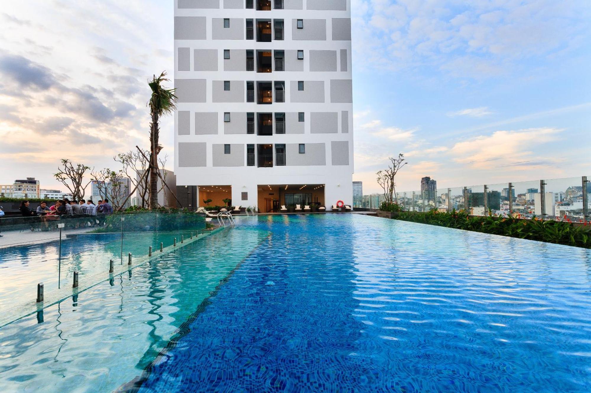 Central Business District Rivergate Apartment - Free Pickup & Pool Ho Chi Minh-staden Exteriör bild