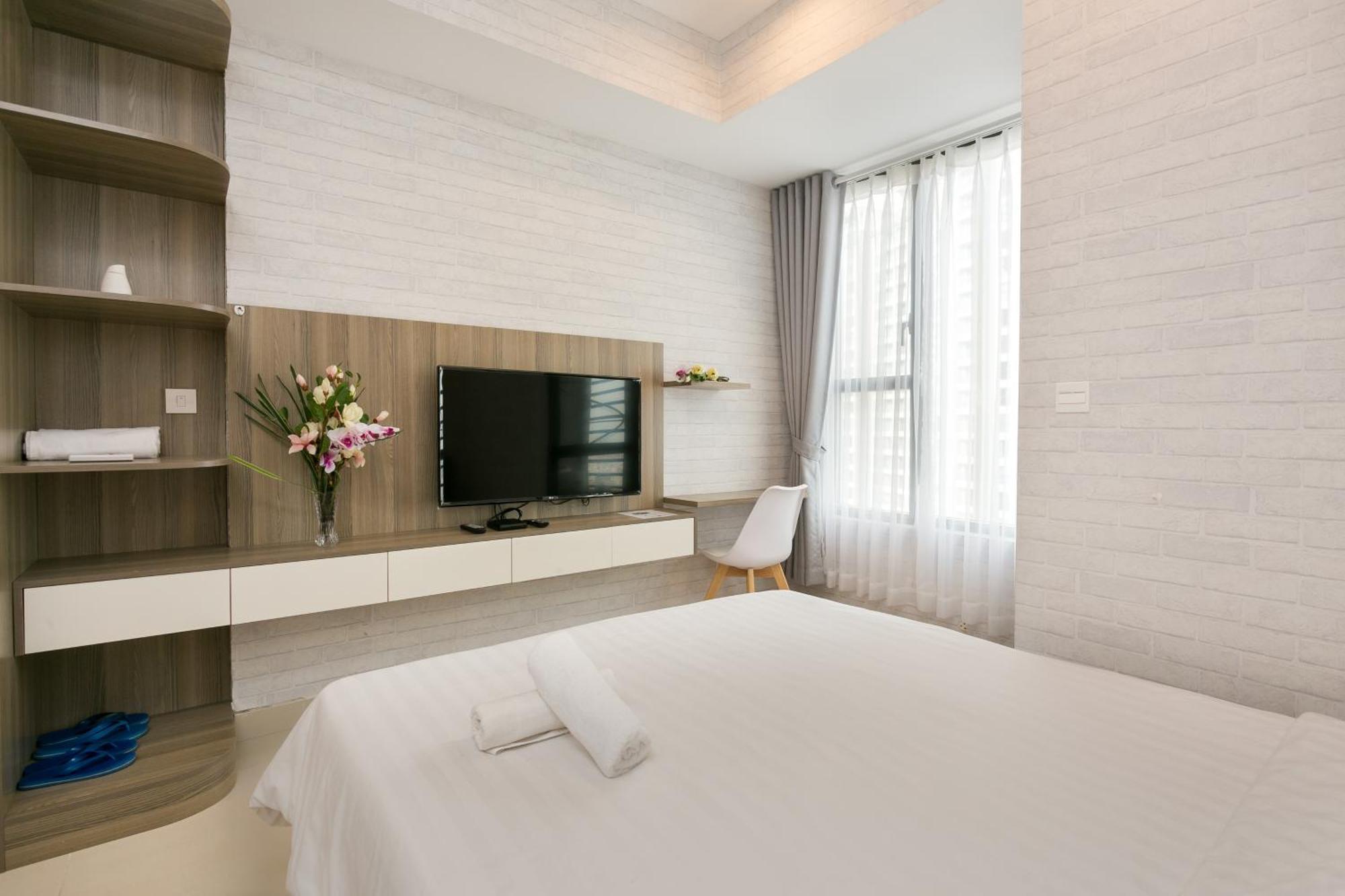 Central Business District Rivergate Apartment - Free Pickup & Pool Ho Chi Minh-staden Exteriör bild