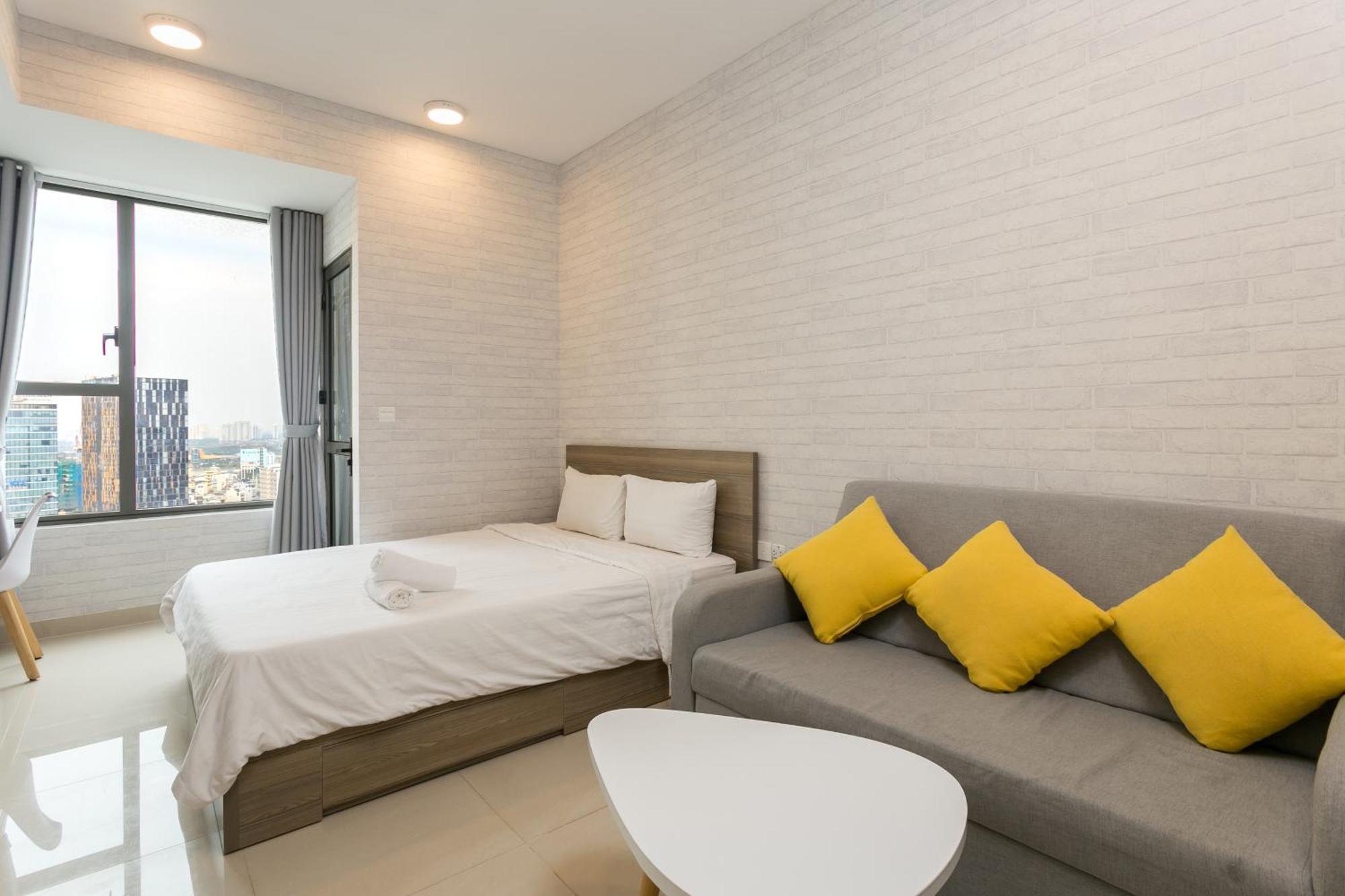 Central Business District Rivergate Apartment - Free Pickup & Pool Ho Chi Minh-staden Exteriör bild